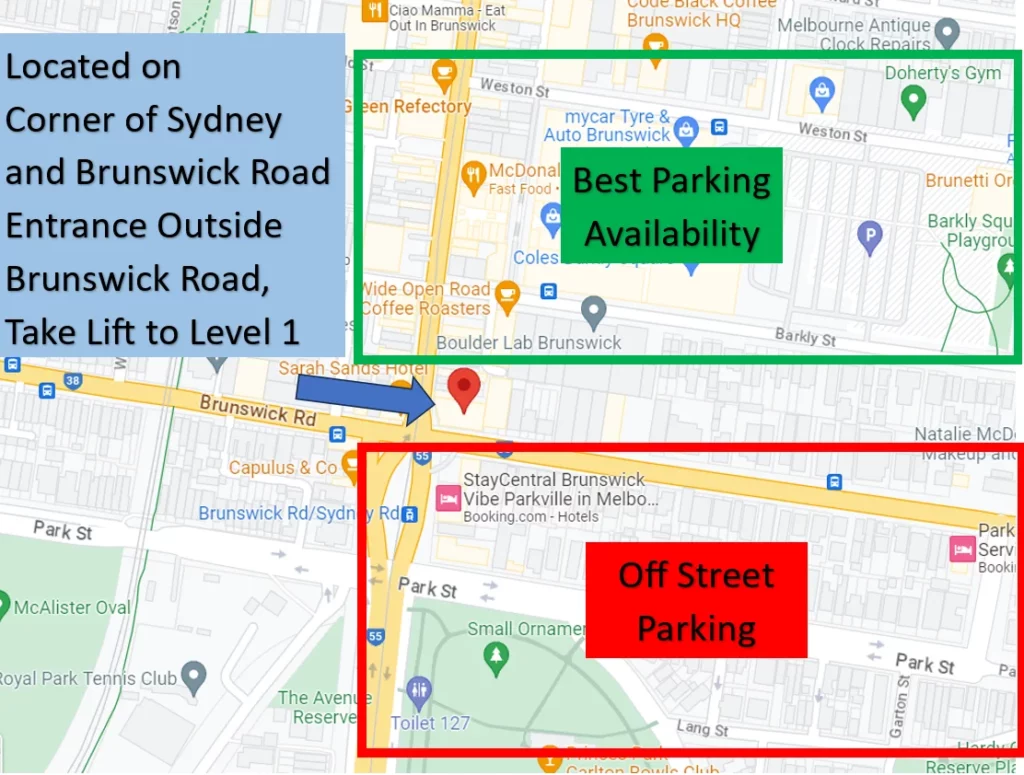 Best Parking For Head2toe Physio And Podiatry Brunswick