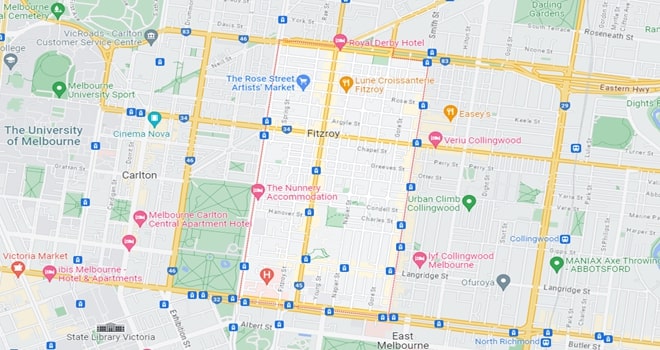 Fitzroy map area