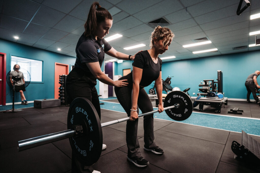 physiotherapist deadlift for lower back pain
