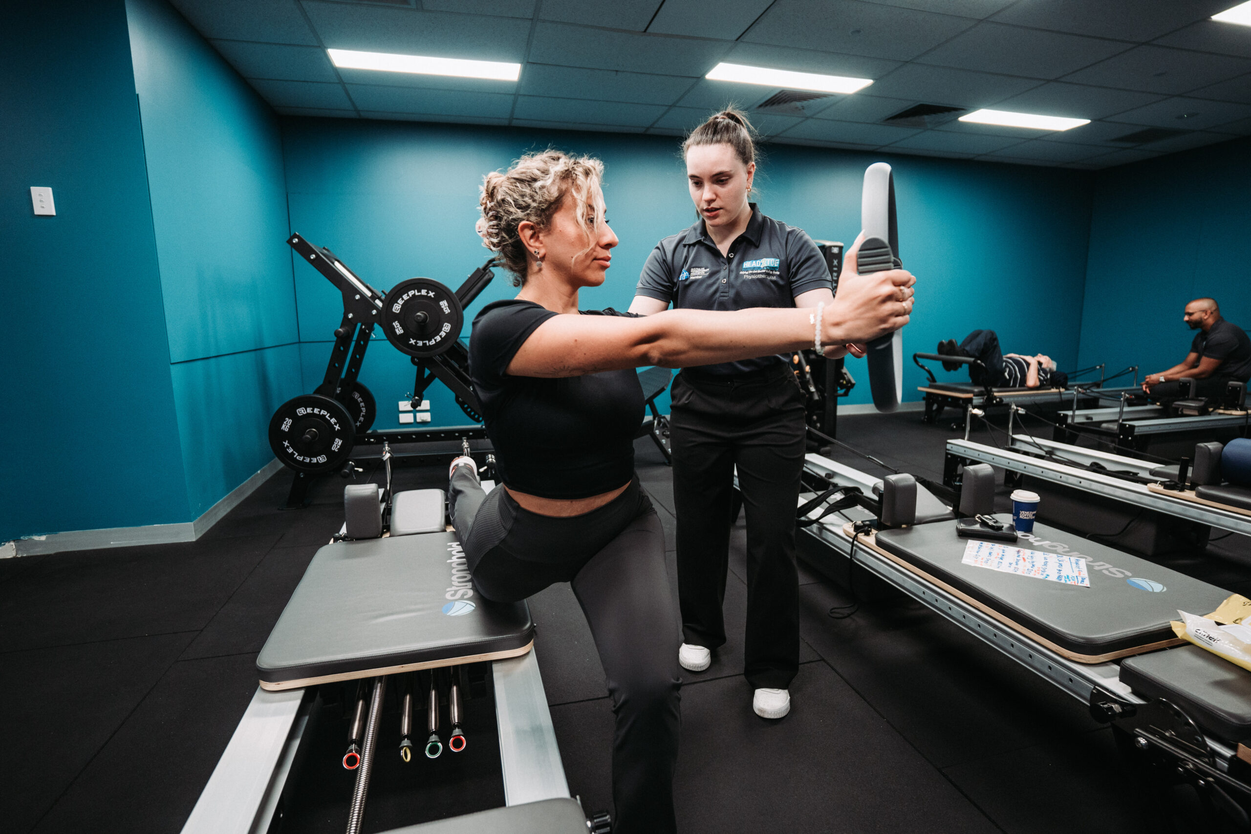 clinical pilates for lower back pain with physio